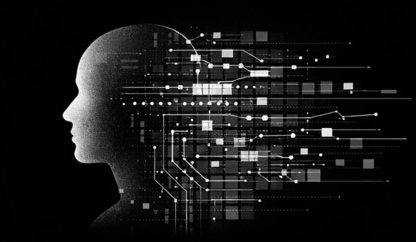 Human intelligence converging with AI and technology
